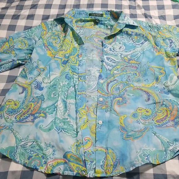 Lot of 8 tops Ralph Loren Colombia . Degree Pink Rose Twentyone and othe… - Picture 11 of 14